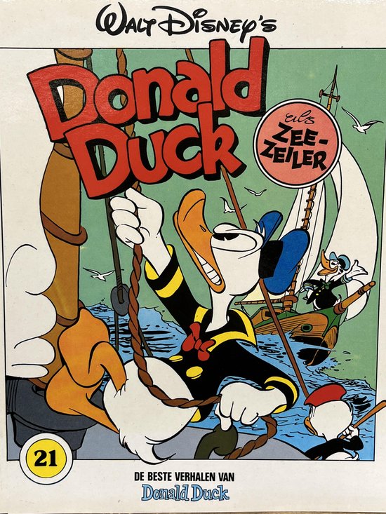 21 zeezeiler Walt disney's donald duck