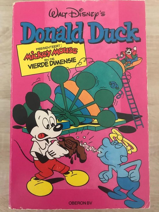 Donald Duck 2e reeks pocket 18 Mickey Mouse en de vierde dimensie