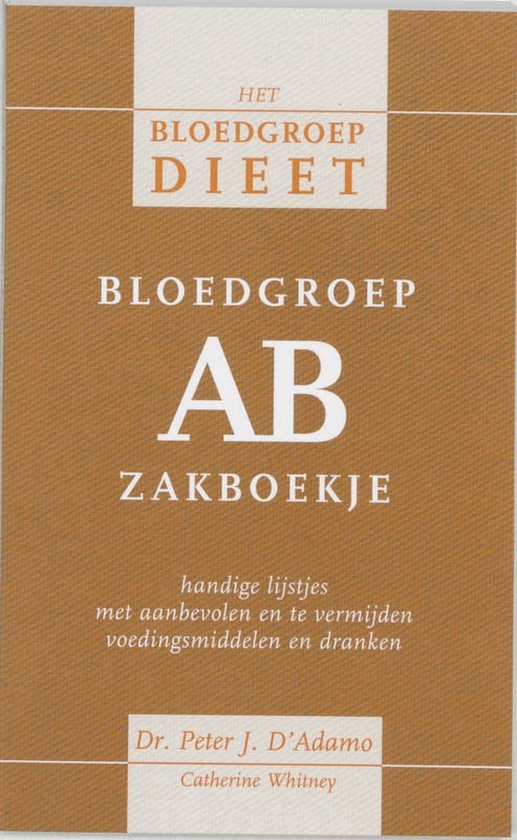 Bloedgroep AB zakboekje