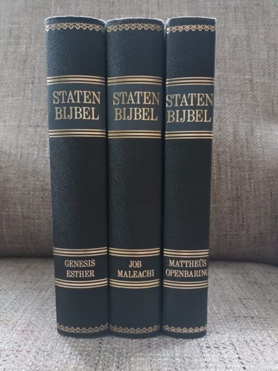 Statenbijbel set 3 delen