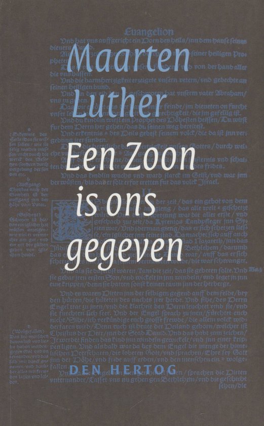 Een zoon is ons gegeven