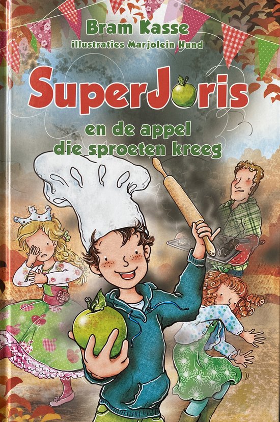 Superjoris en de appel die sproeten kreeg