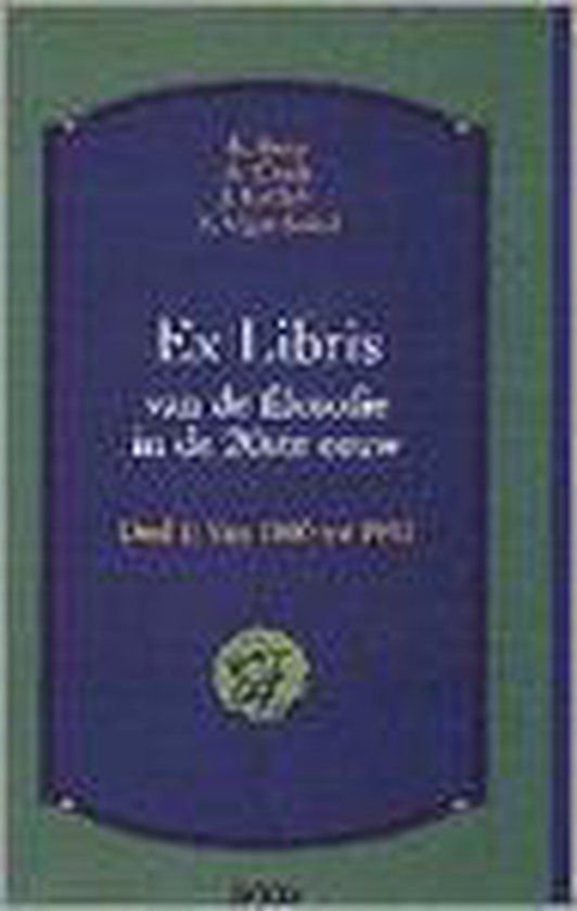 Ex Libris Van De Filosofie In De 20Ste E