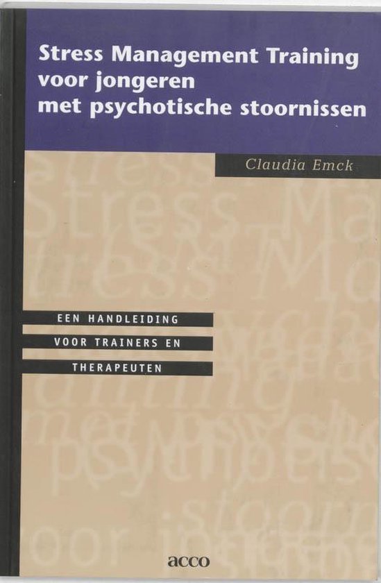 Stress Management Training voor jongeren met psychotische stoornisen