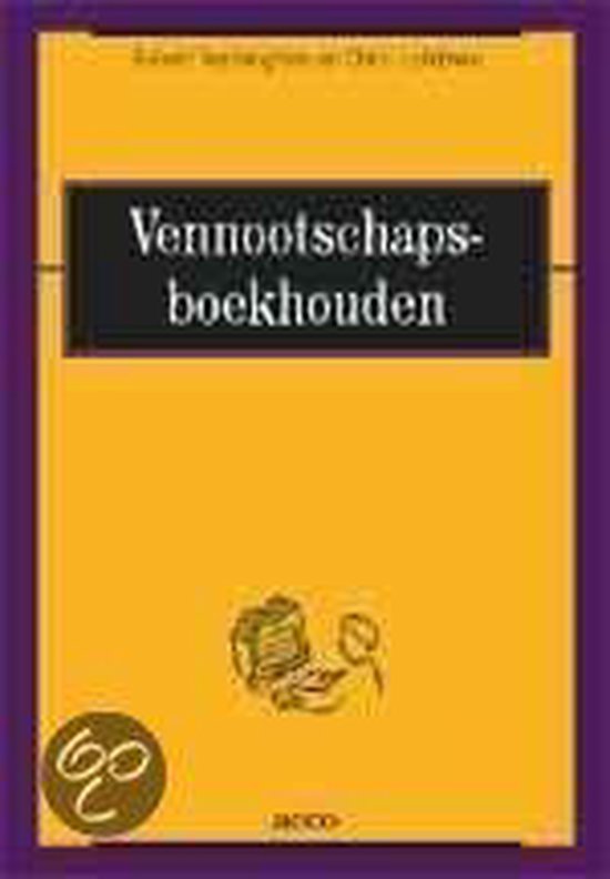 Vennootschapsboekhouden. handboek ten behoeve van onderwijs