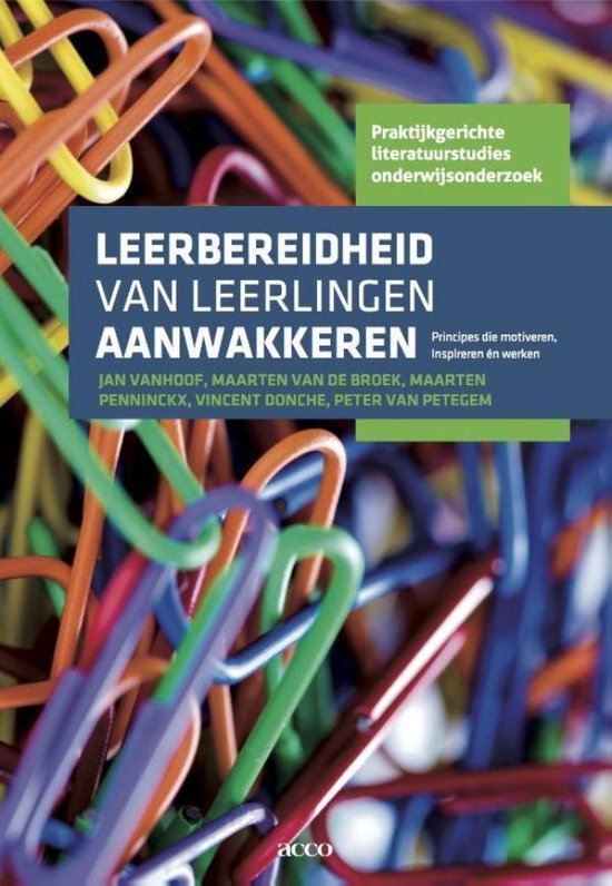 Praktijkgerichte literatuurstudies onderwijsonderzoek - Leerbereidheid van leerlingen aanwakkeren