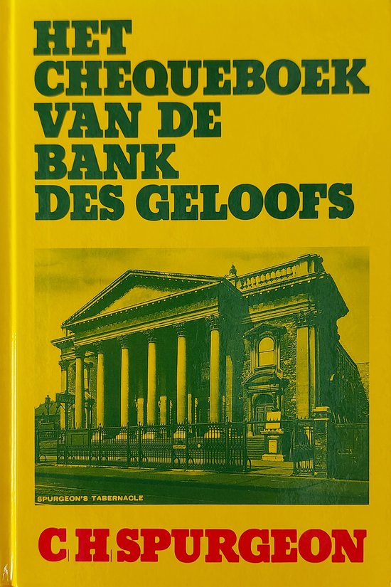 Chequeboek van de bank des geloofs