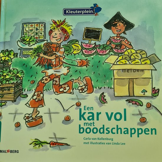 Een kar vol boodschappen