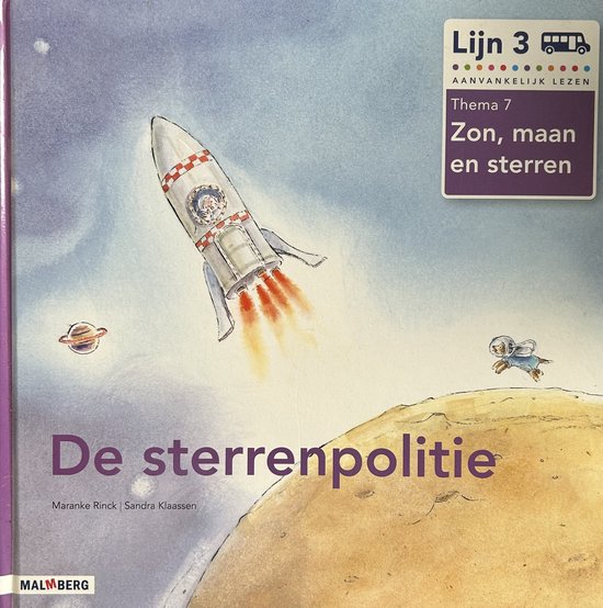 Lijn 3 groep 3 thema 7 zon, maan en sterren Prentenboek