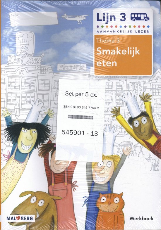 Lijn 3 (5 ex) groep 3 thema 3 Smakelijk eten Werkboek