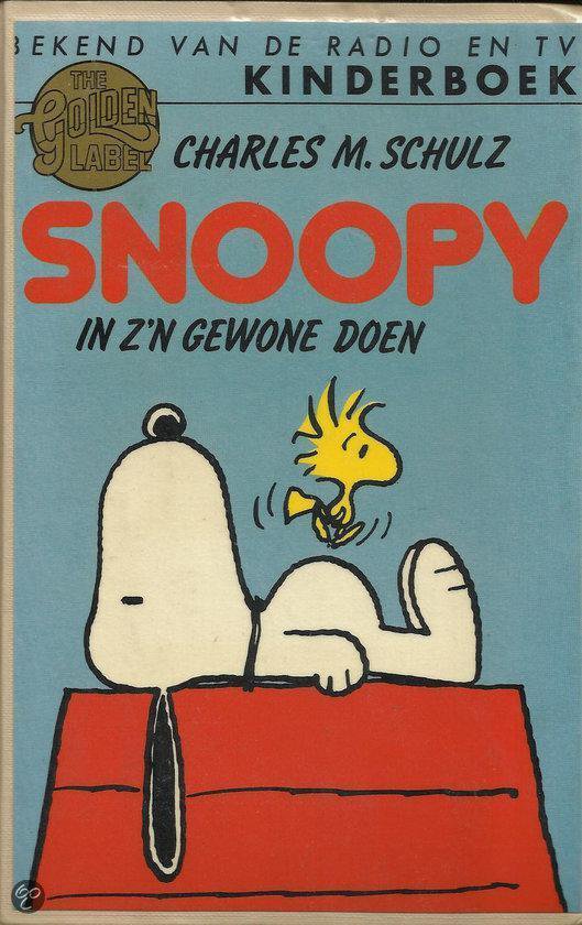 Snoopy in z n gewone doen