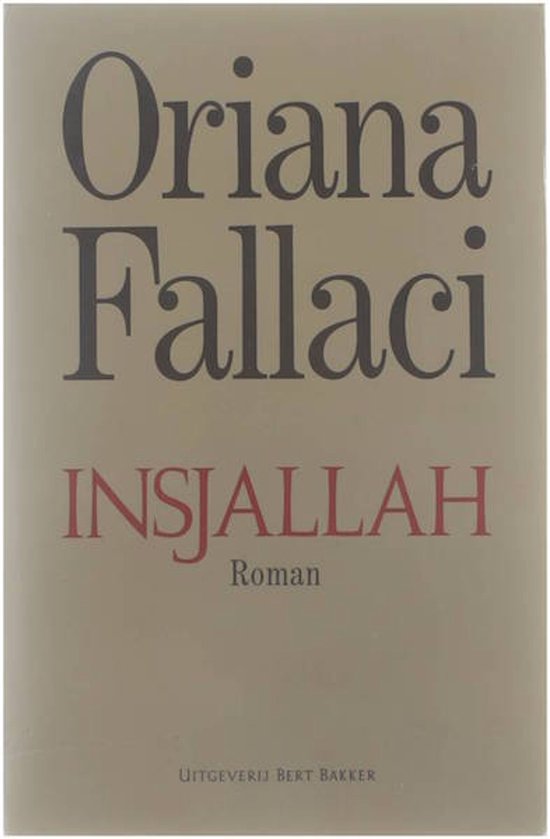 Insjallah - O. Fallaci