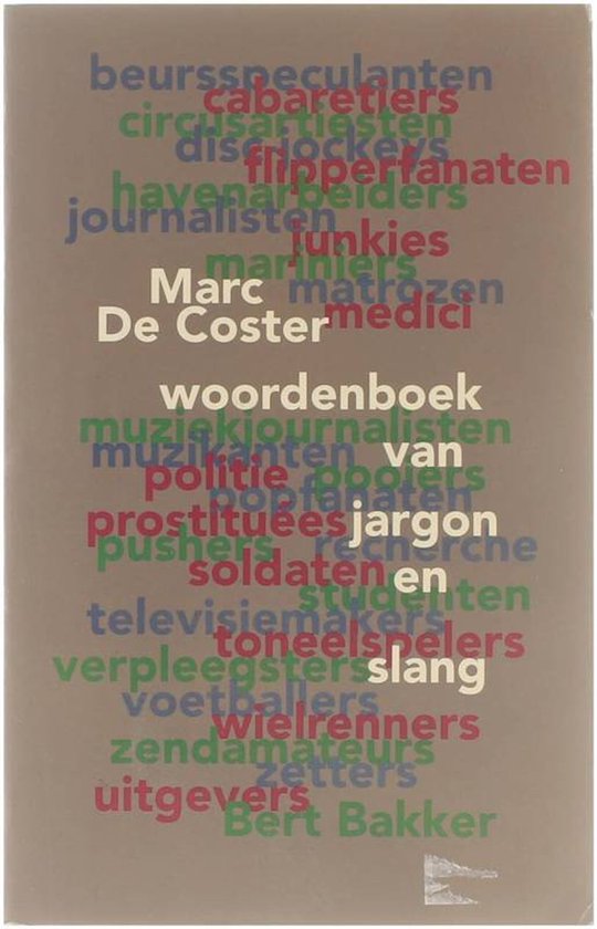 Woordenboek van jargon en slang