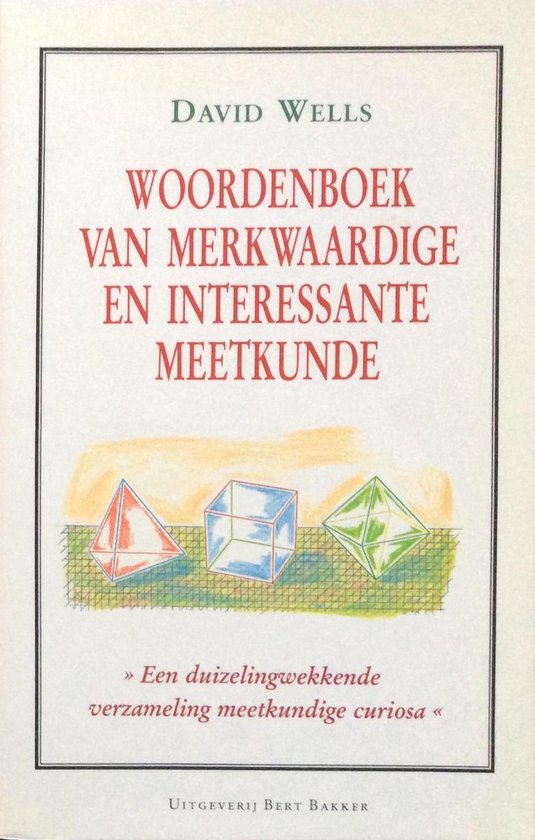 WOORDENBOEK MERKWAARDIGE MEETKUNDE