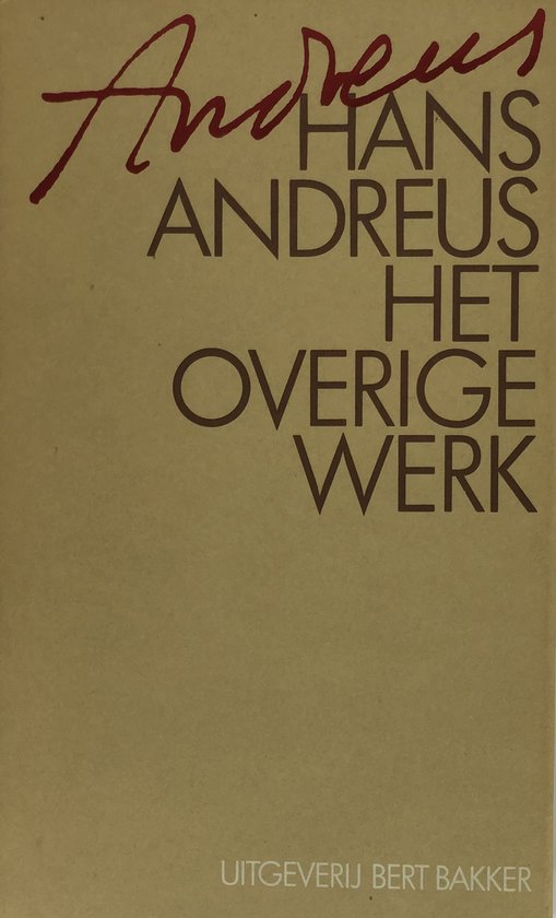 Het overige werk