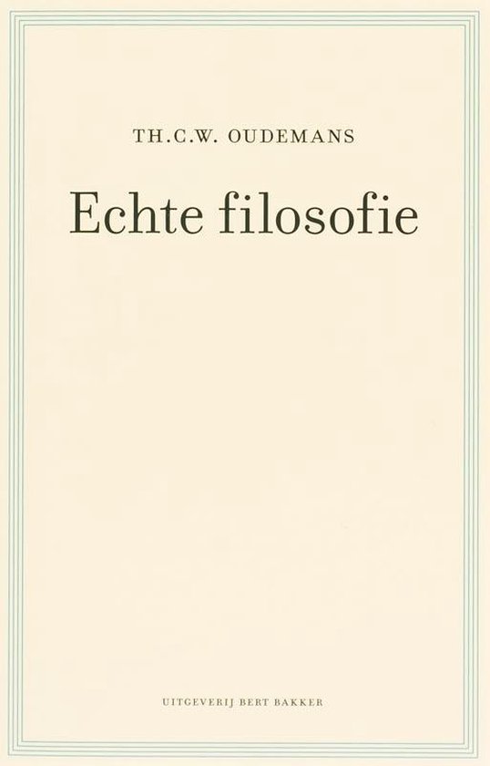 Echte Filosofie