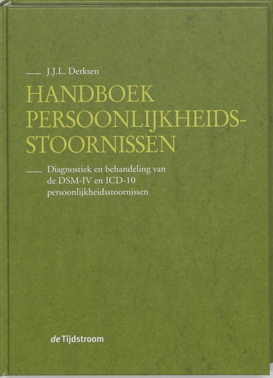 Handboek persoonlijkheidsstoornissen