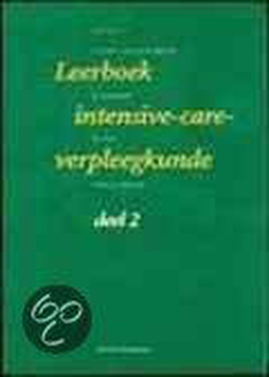 LEERBOEK INTENSIVE-CARE-VERPLEEGKUNDE 2  DR 3