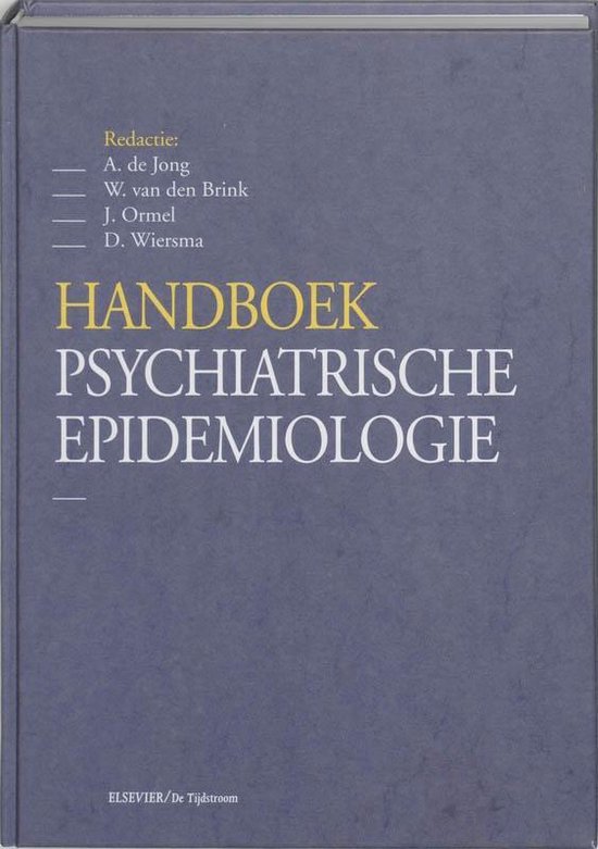 Handboek psychiatrische epidemiologie