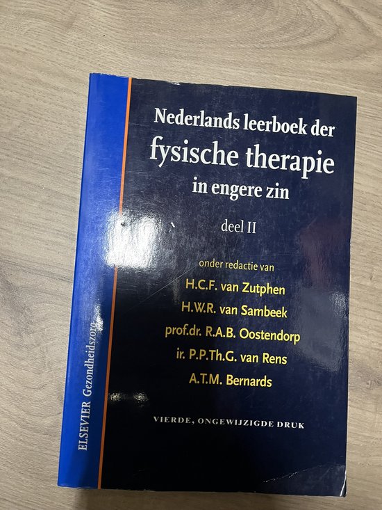 Nederlands leerboek der fysische therapie in engere zin II