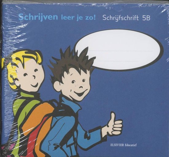 Schrijven leer je zo  - Schrijven leer je zo! 5 ex 5B schrijfschrift