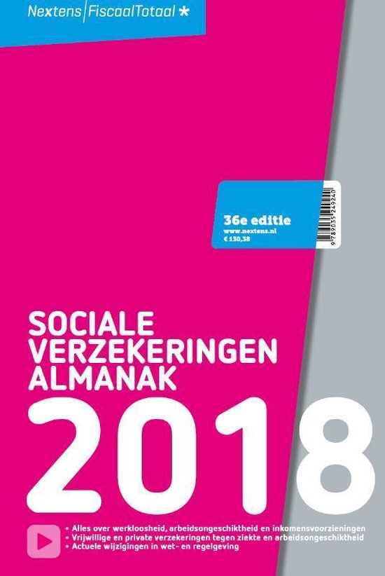 Sociale Verzekeringen Almanak 2018