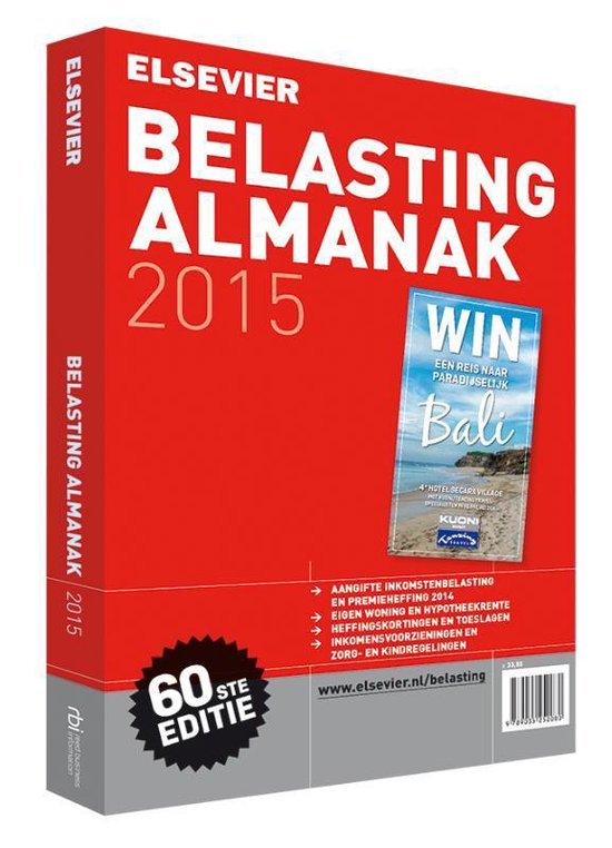 Elsevier belasting almanak 2015