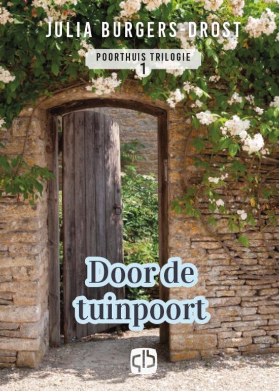 Door de tuinpoort