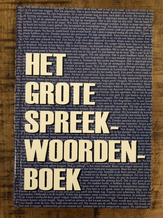 Het grote spreekwoordenboek