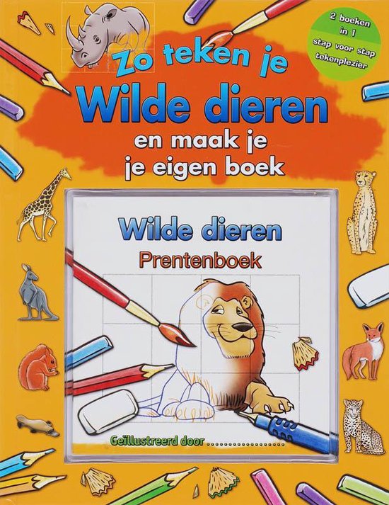 Zo Teken Je Wilde Dieren