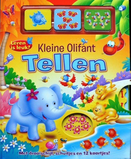 Leren is leuk  -  Kleine olifant Tellen