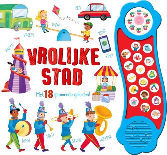 Vrolijke Stad - geluidboek