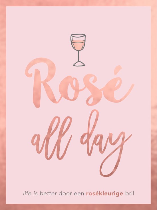 Cadeauboeken - Rosé all day - cadeauboek