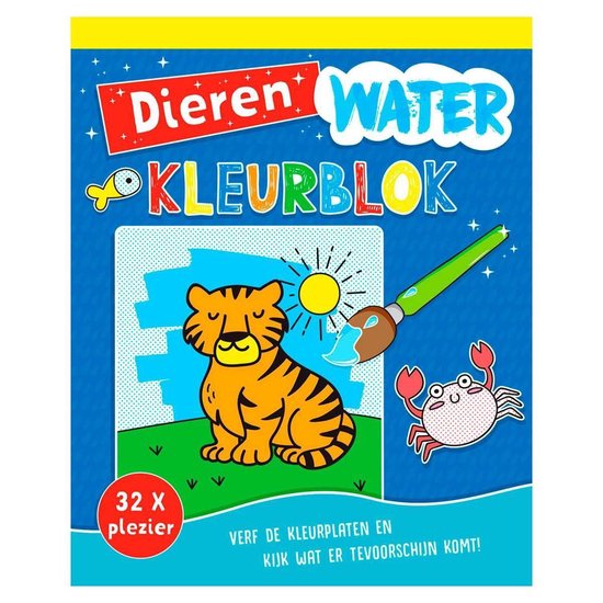 Waterkleuren - Waterkleurblok Dieren