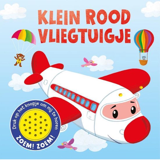 Klein rood vliegtuigje