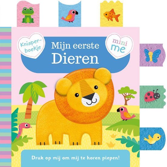 Knisperboekjes - mini me - Mijn eerste dieren - knisperboekje - mini me