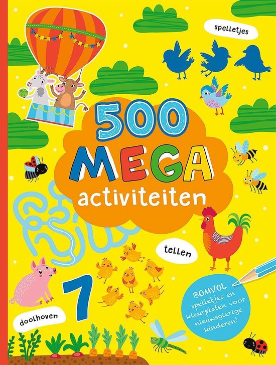 500 activiteiten - 500 Mega activiteiten