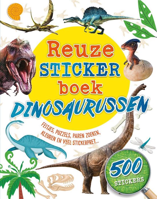 Reuzestickerboeken - Reuzestickerboek Dinosaurussen