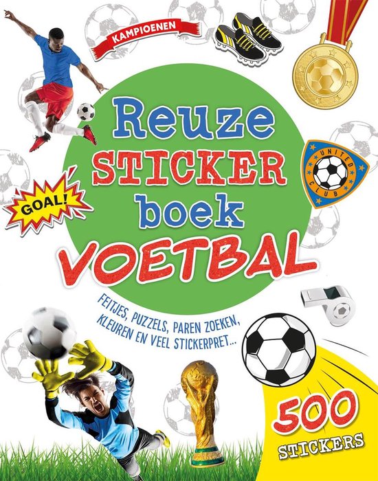 Reuzestickerboeken - Reuzestickerboek Voetbal