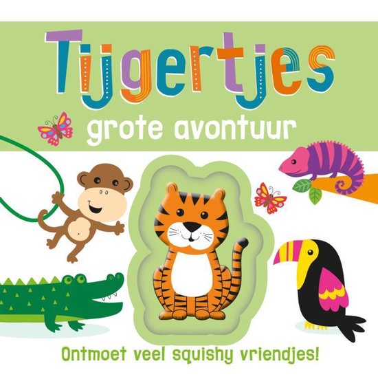 3D voelboek - Tijgertjes grote avontuur