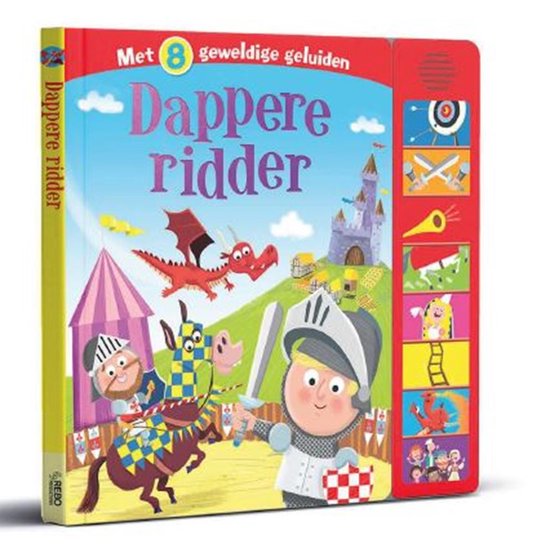 8 geluiden - Geluidenboek Dappere ridder