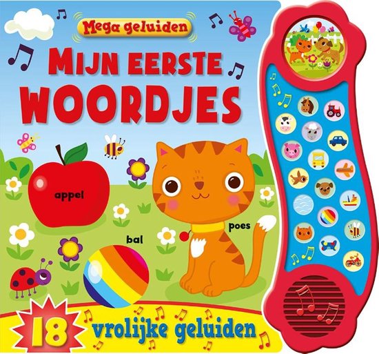 Mega geluiden - Geluidenboek Mijn eerste woordjes