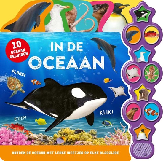 10 geluiden - Geluidenboek - In de oceaan