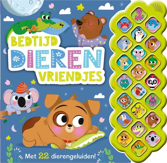 Bedtijd dierenvriendjes - geluidenboek