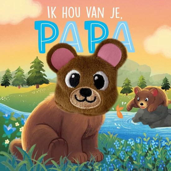 Ik hou van je, papa - Vingerpopboek