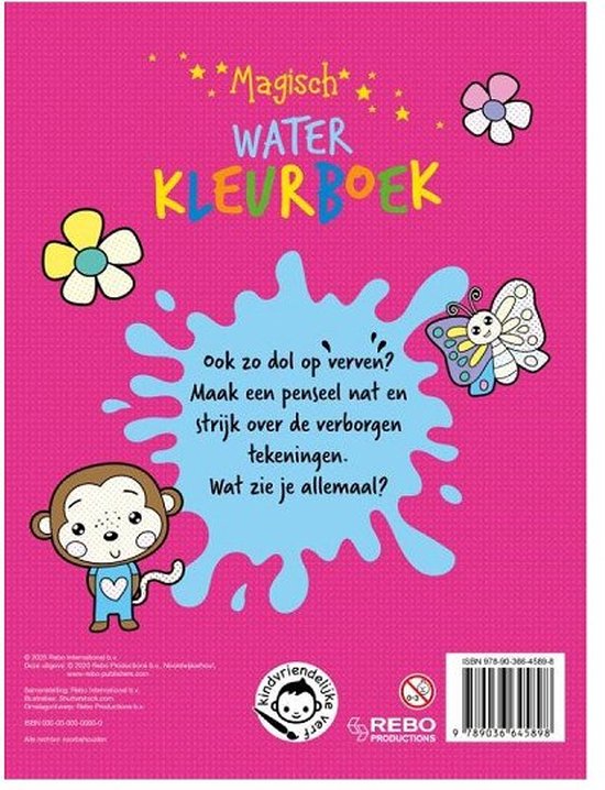 Waterkleuren - Waterkleurblok Unicorns