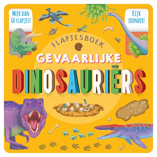 Flapjesboek Gevaarlijke dinosauriërs