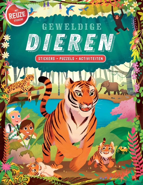 Geweldige dieren stickerboek