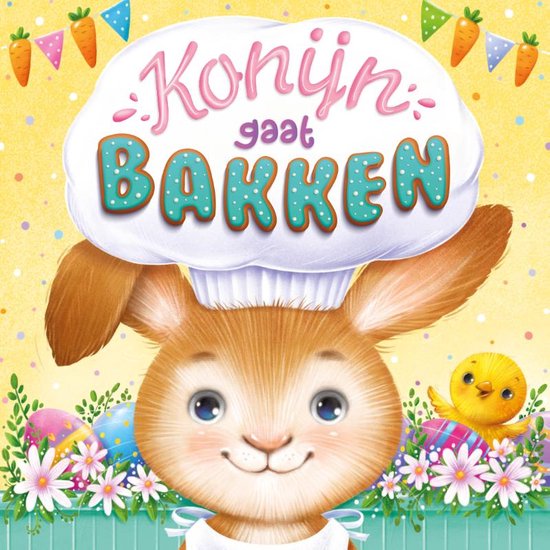 Konijn gaat bakken