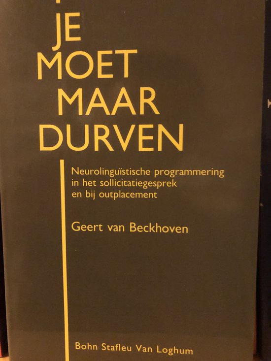 Je moet maar durven